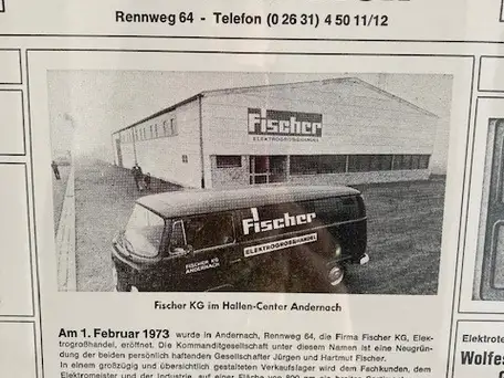 Neueröffnung Andernach Fischer 1973