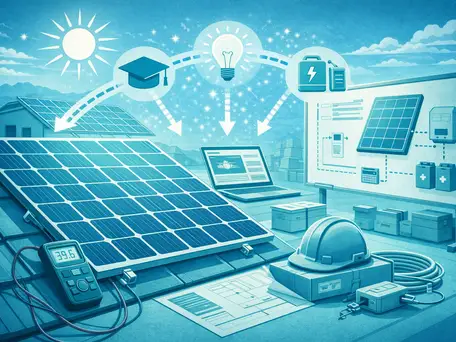 Photovoltaik bei Fischer Elektrogroßhandel